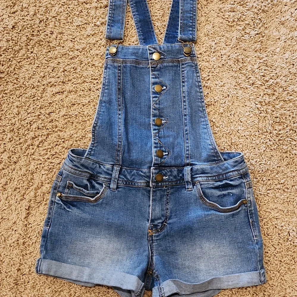Tinseltown Jean short overalls size XS - Picture 5 of 9